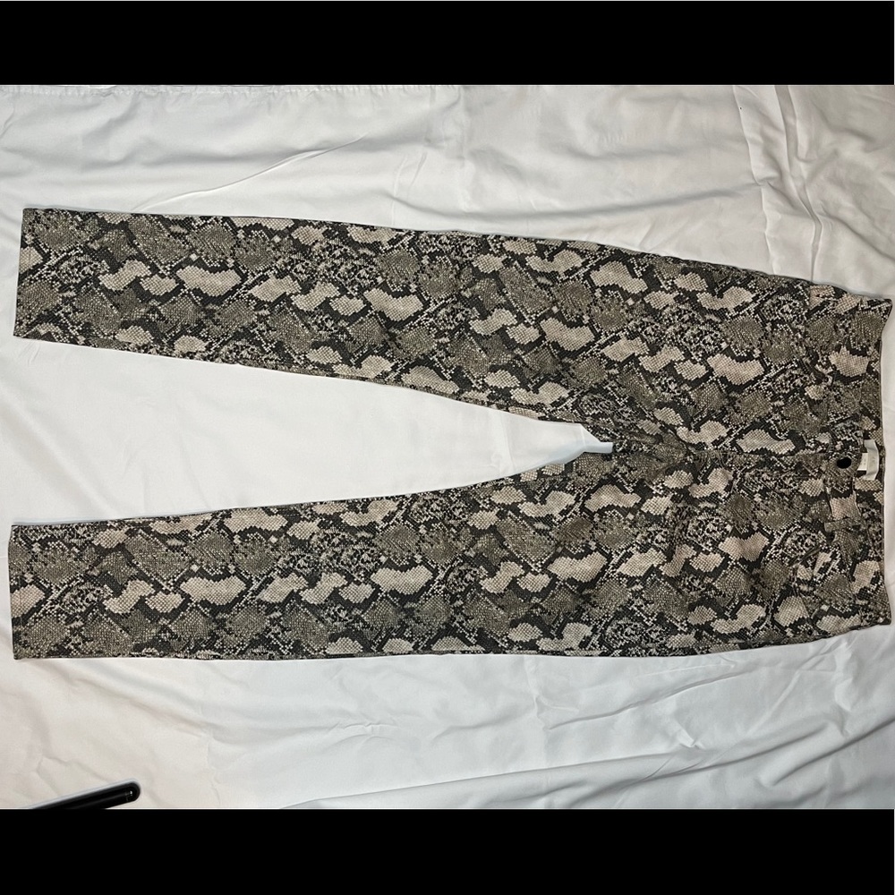 H&M Snake Print Pants